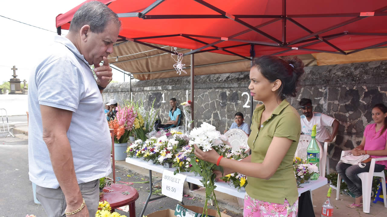 Les prix pratiqués par fleur 