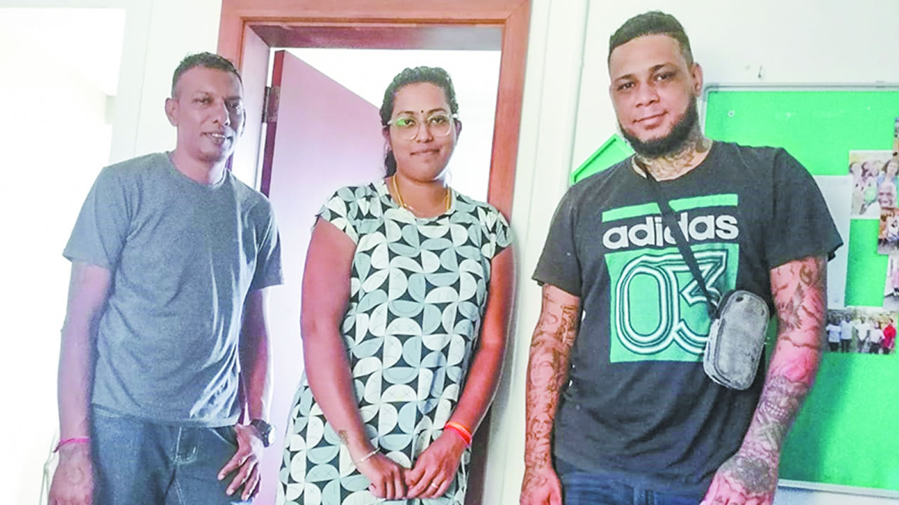 Kavish, Jason et Dhigavadee, de Foodwise.