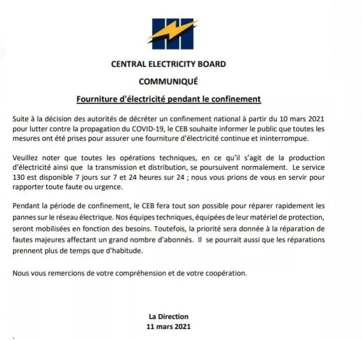 Assurer une fourniture d’électricité continue et ininterrompue.