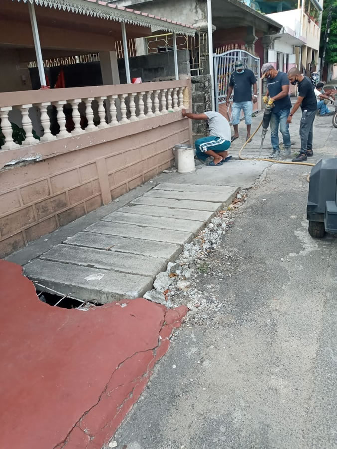 Cassis : le trottoir réparé après la mésaventure d'une dame