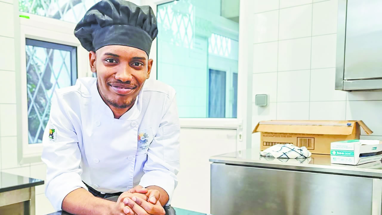 Stebane Sineyah a décroché une distinction en Food Production (niveau NC3).