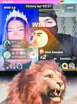 Ses « lives » TikTok sont suivis par des milliers de fidèles.