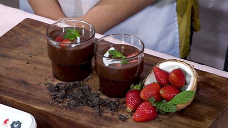 Les desserts étaient aussi au menu.