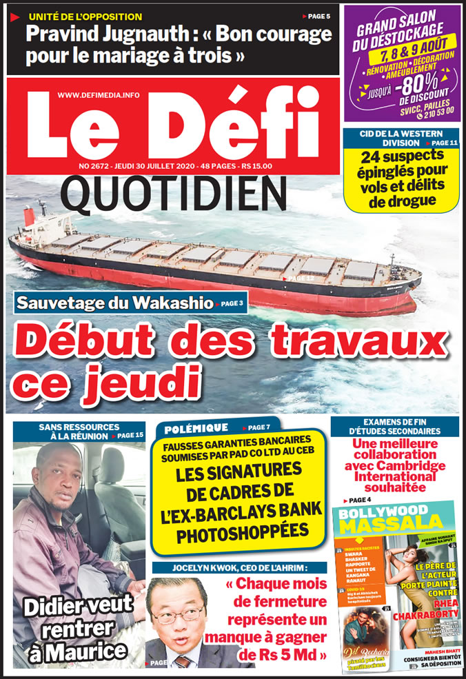 Defi Quotidien