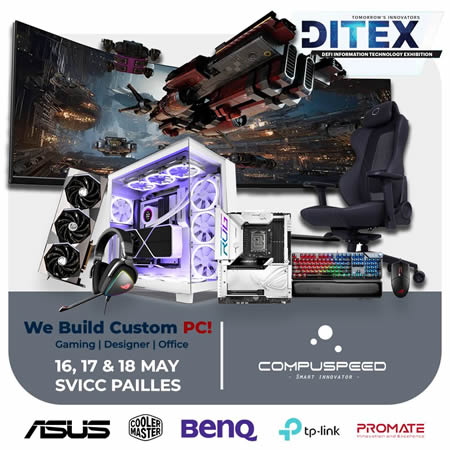 compuspeed est un des sponsors de DITEX 2025.