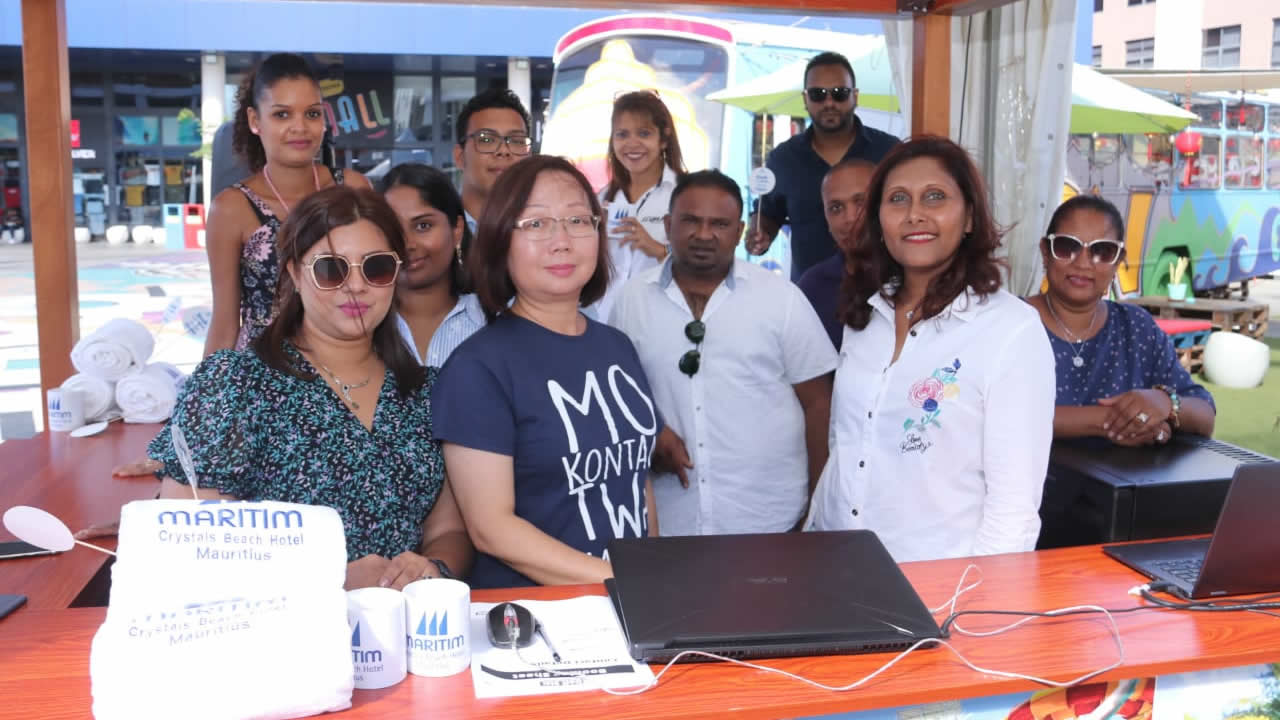 L’équipe de Défi Deal et celle du Crystals Beach Maritim Hotel vous attendent ce week-end à Grand-Baie La Croisette.