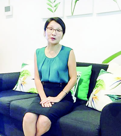 Jenny Chan, présidente de l’Outsourcing & Telecommunications Association of Mauritius.