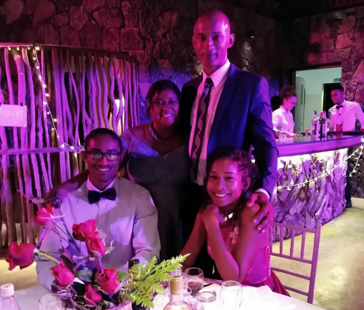 La famille Bertin au complet.