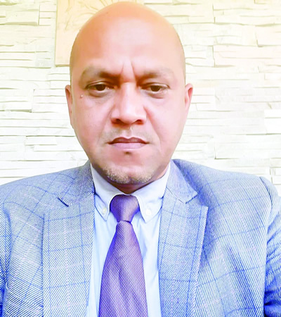 Harrish Reedoy, président de la United Deputy Rectors and Rectors Union. 