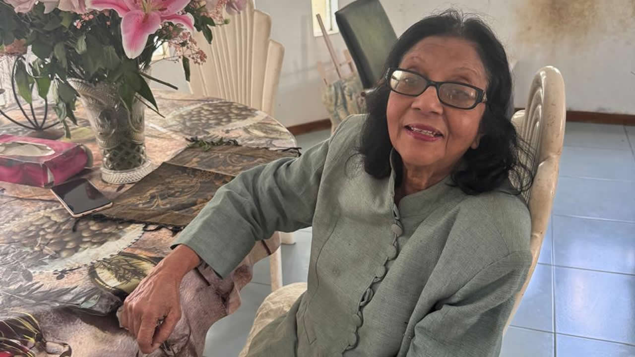 Sunita Ramgoolam parle de sa mère, Lady Sushil, comme d’une « véritable école de vie ».