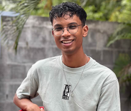 Terry Jean Dimitri Jowree, ancien élève du collège du Saint-Esprit.