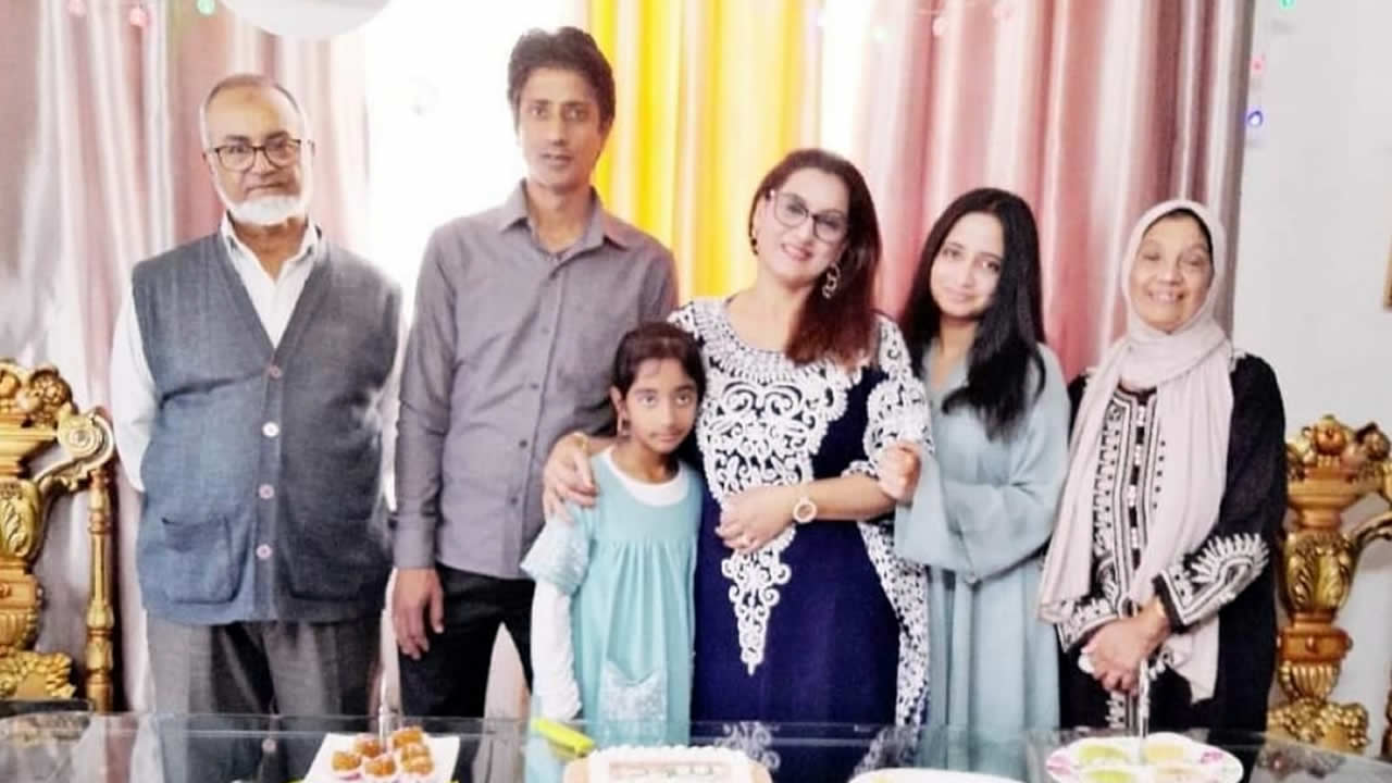 Zakeerah Khodabaccus peut compter sur le soutien inébranlable de sa famille dans son projet. 