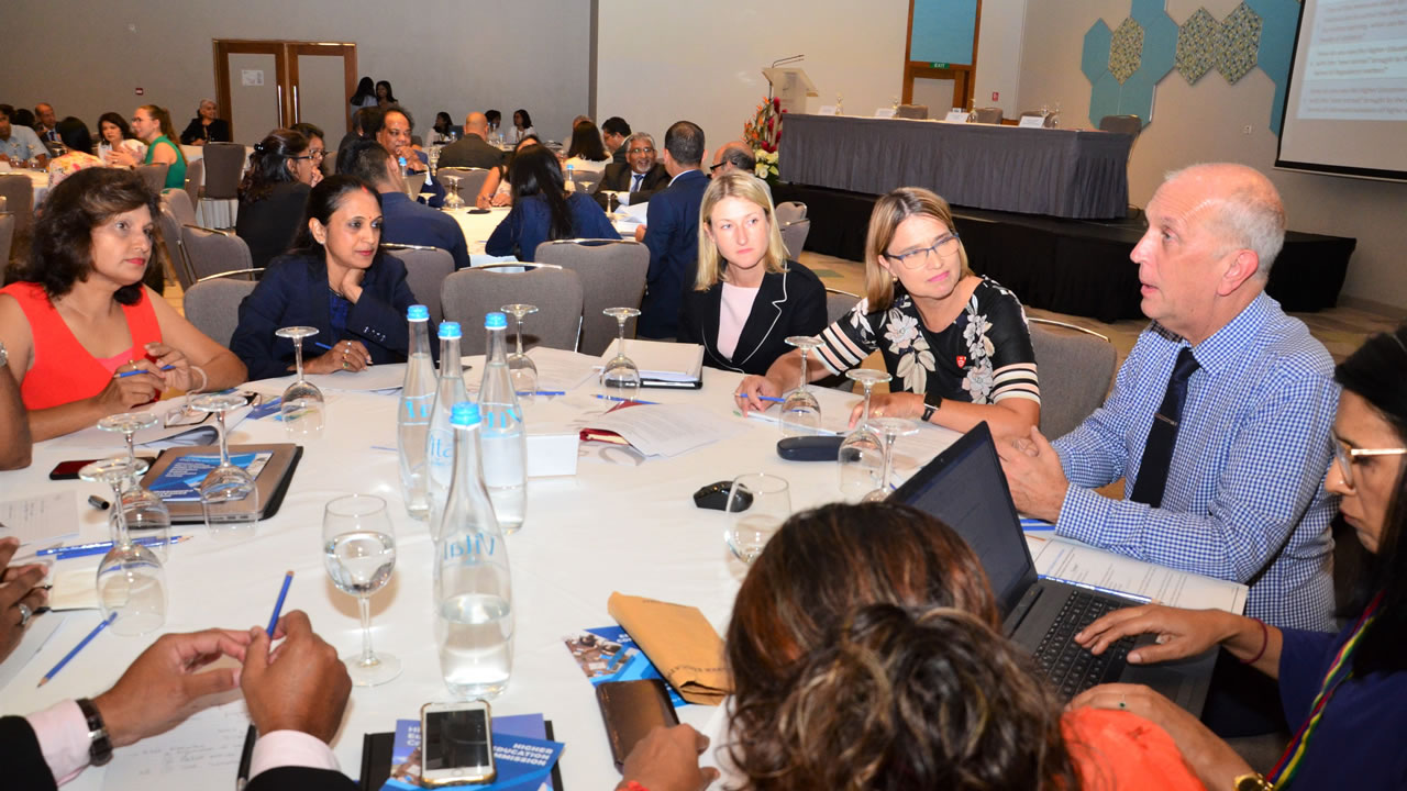 Atelier de travail de la Higher Education Commission (HEC).