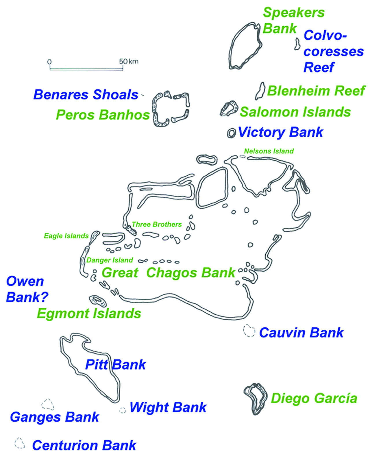 Selon les Britanniques, un périmètre de sécurité autour de Diego Garcia sera instauré.