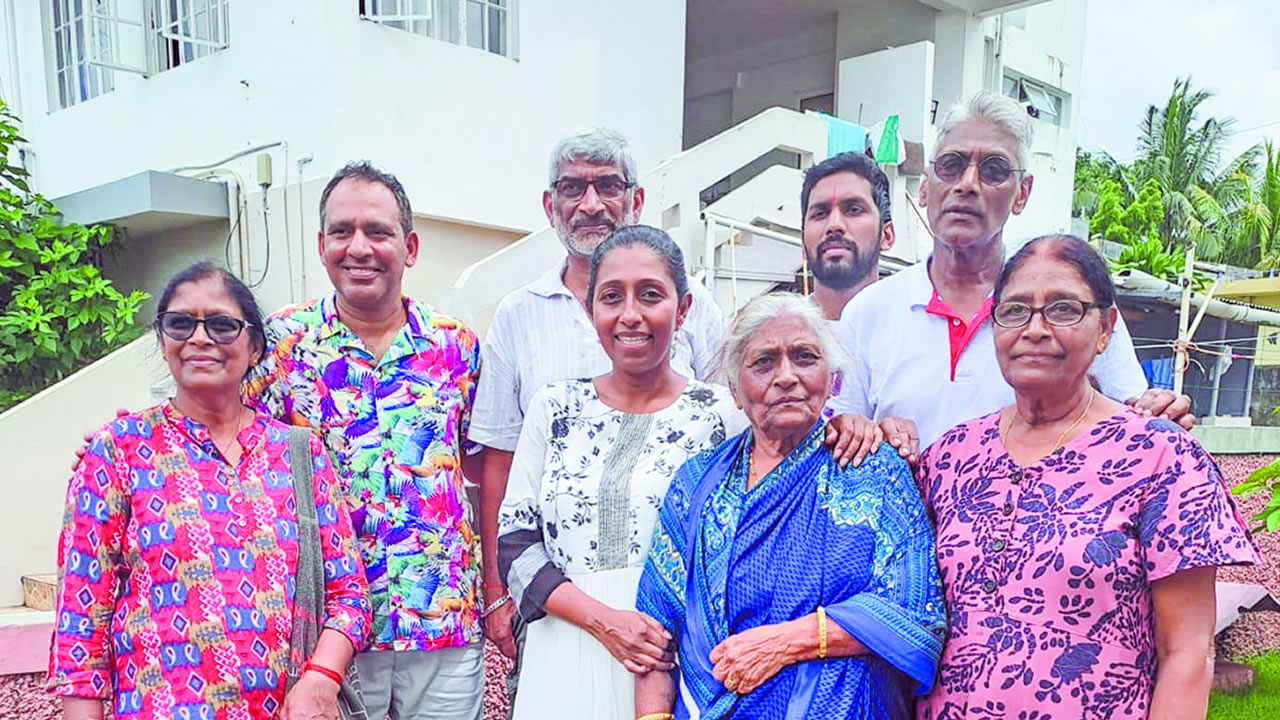 La famille d’Ashok Muttur est un pilier de sa vie.