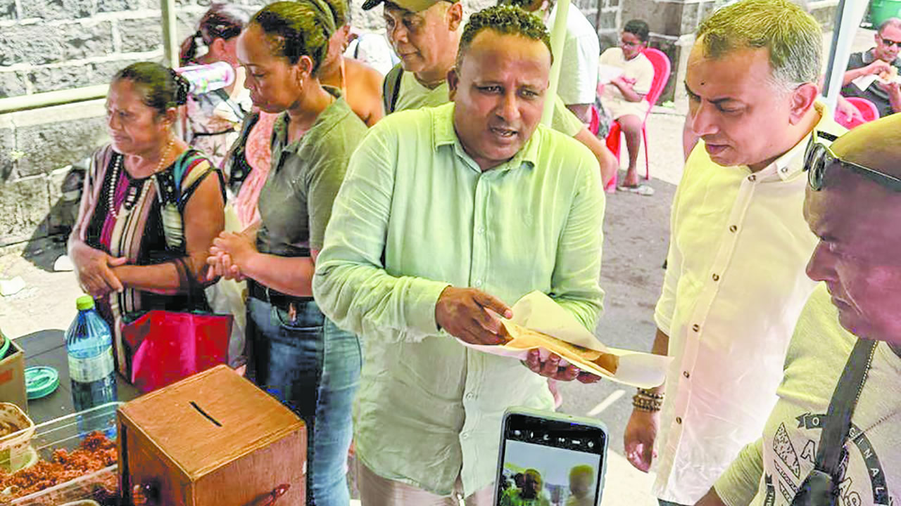 Proche de ses mandants, Tony Apollon est très engagé socialement.